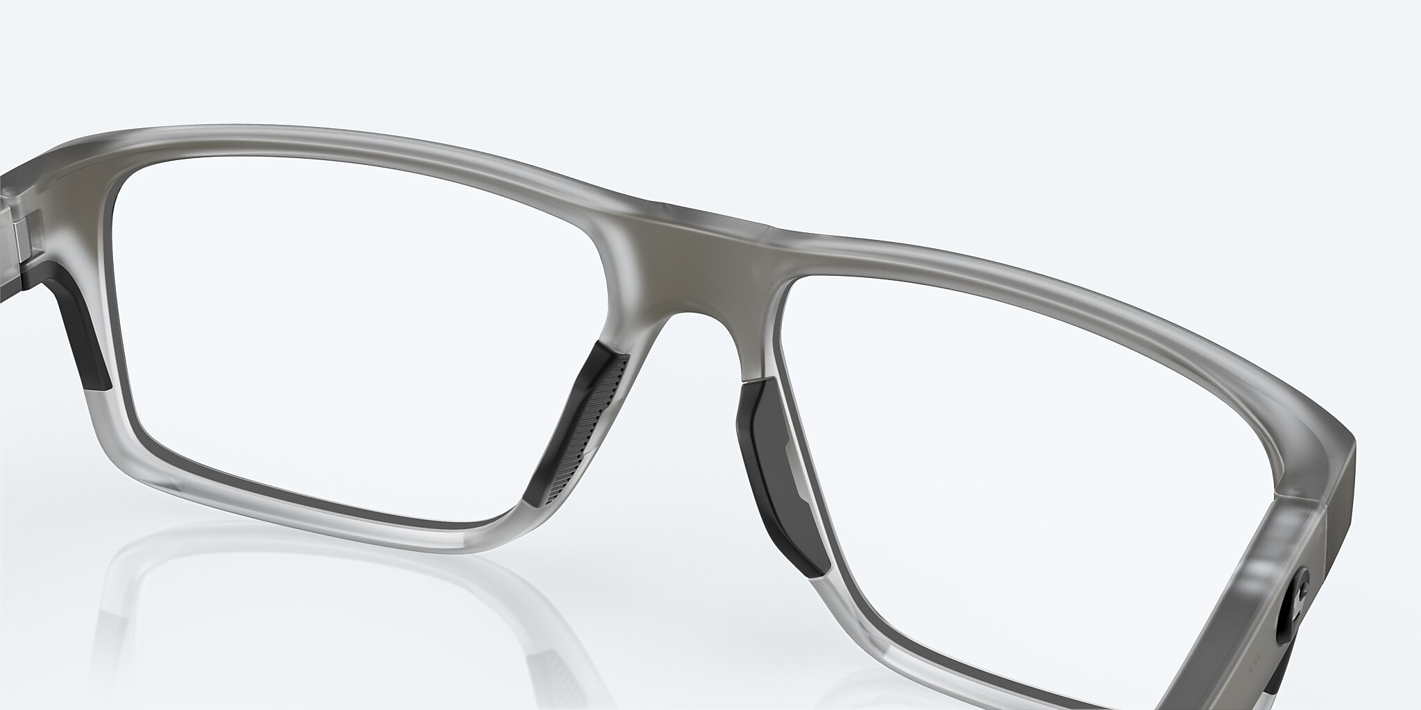 Eyeglasses Costa Ocean Ridge 400 L (57-16) with Demo Lens lens and Fog Gray frame Image 7 of 7