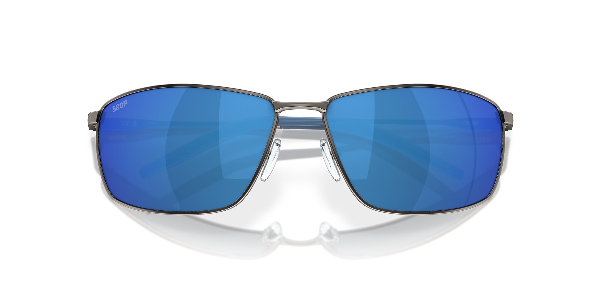Costa Turret L (63-15) with Blue Mirror lenses and Matte Dark