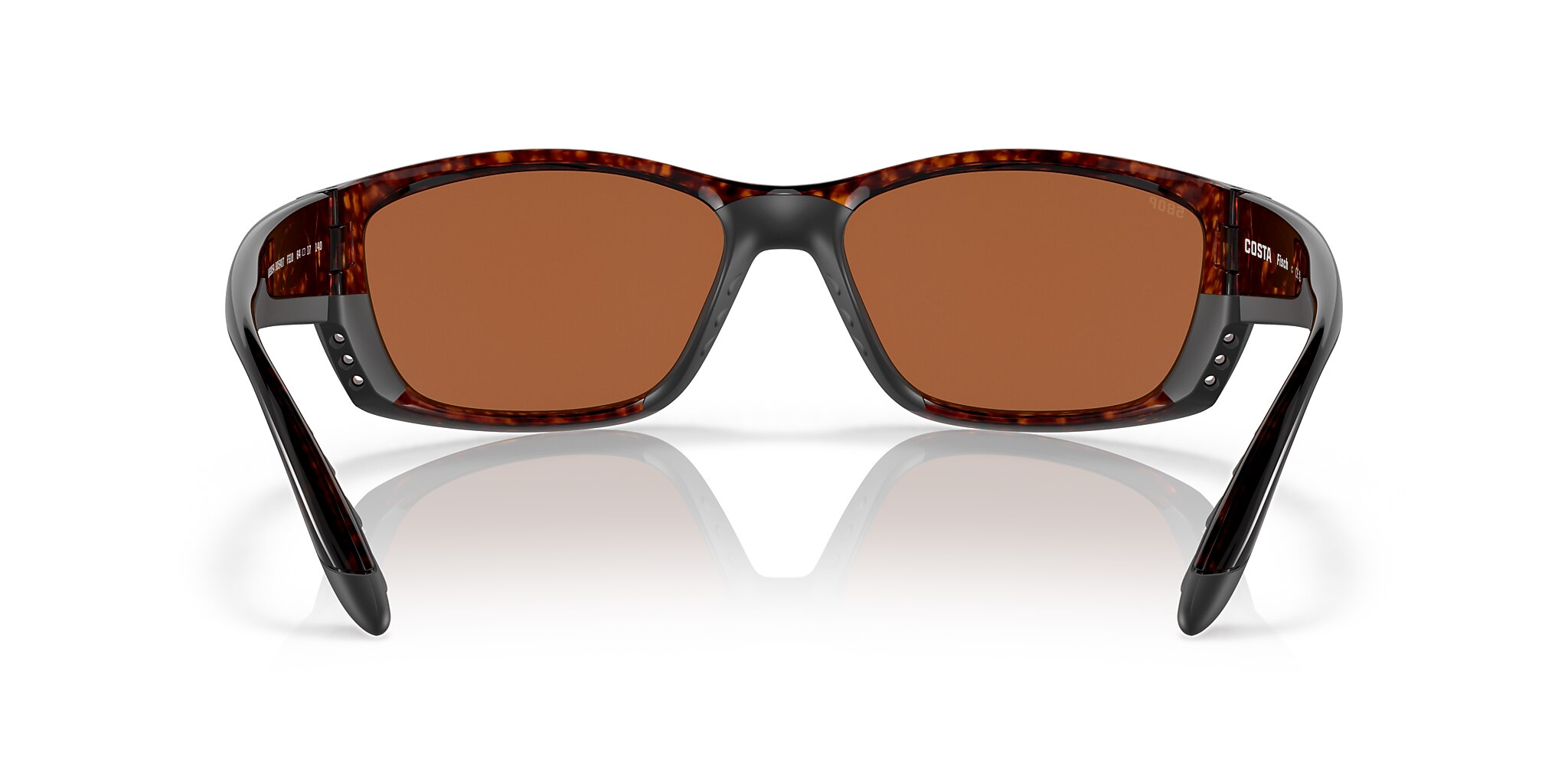 Costa Fisch XL (64-17) with Green Mirror lenses and Tortoise frame