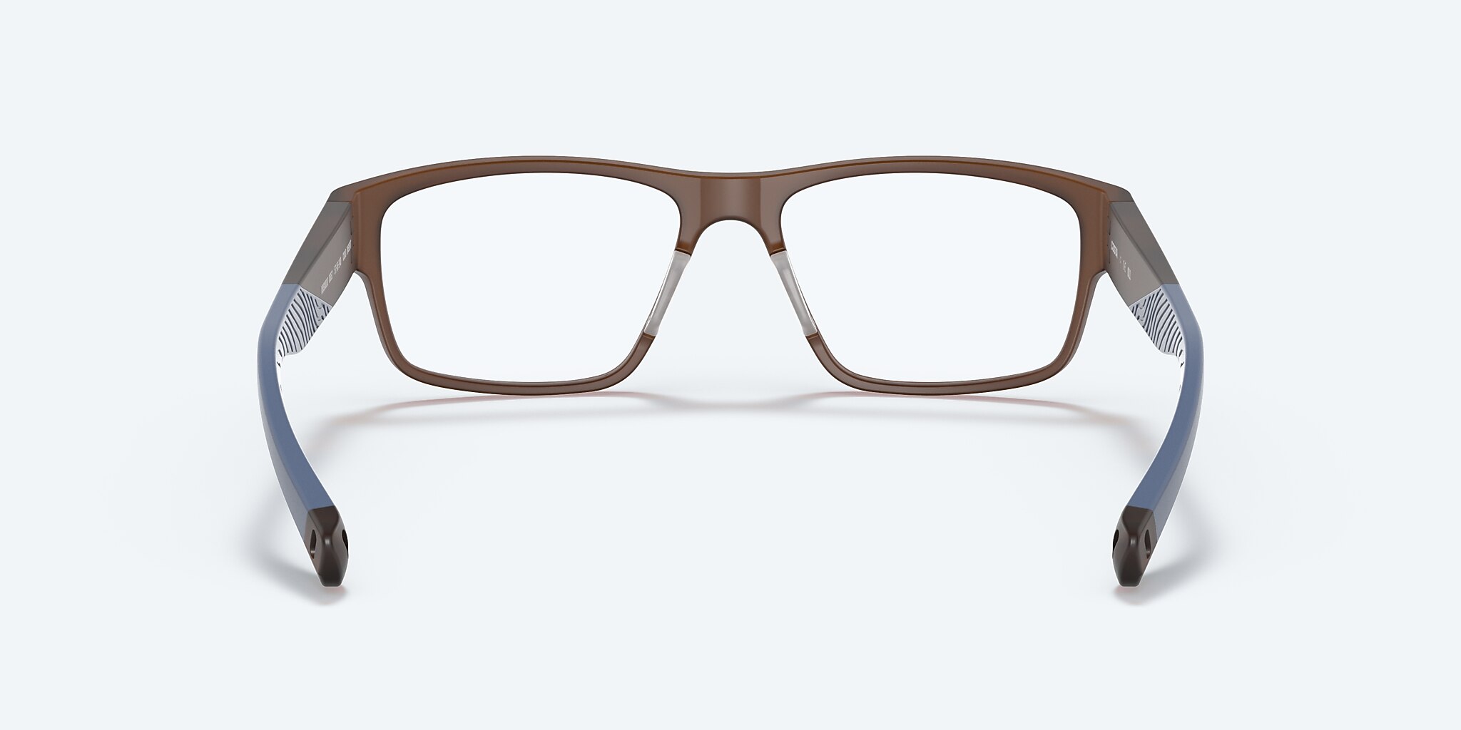 Lunettes de vue Costa Ocean Ridge 301 XL (57-16) avec Verres de Démonstration verre et Brun profond translucide monture Image 4 de 5