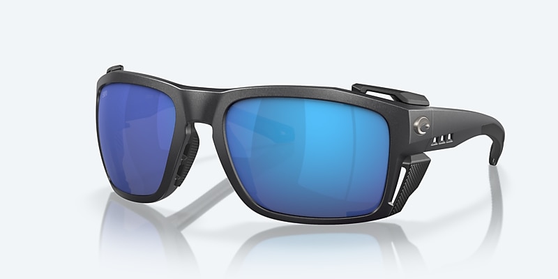 Sunglasses Costa King Tide 8 L (60-18) with Blue Mirror lens and Black Pearl frame Image 1 of 8