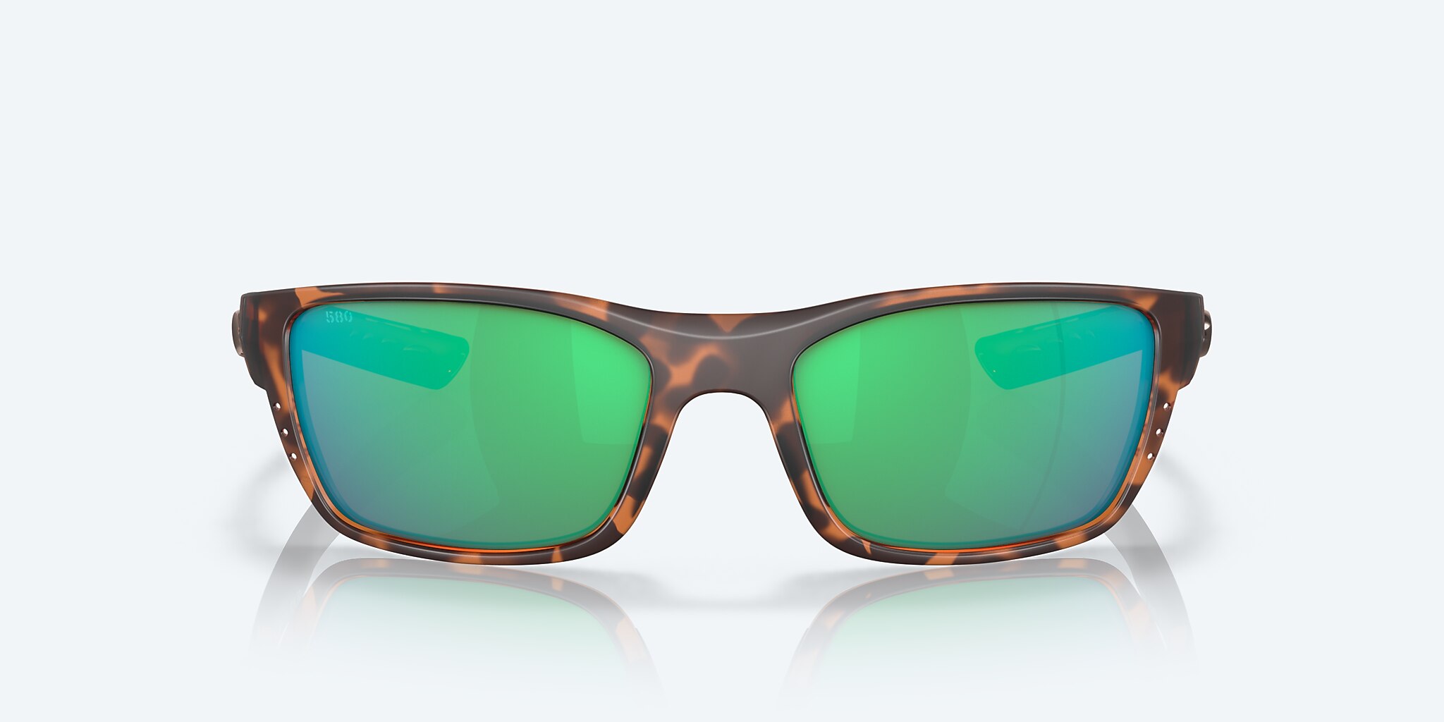 Sunglasses Costa Whitetip M (58-18) with Green Mirror lens and Retro Tortoise frame Image 2 of 7