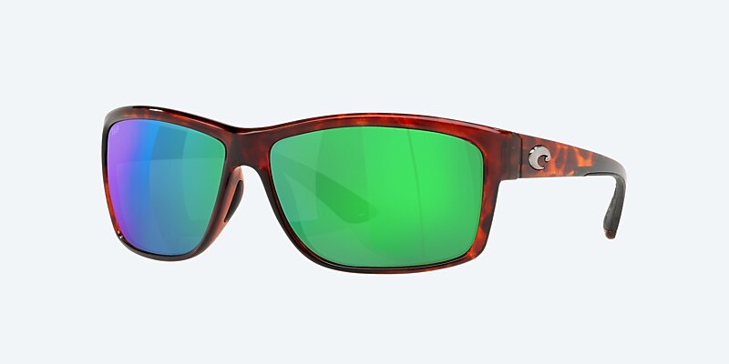 Sunglasses Costa Mag Bay XL (63-13) with Green Mirror lens and Tortoise frame Image 1 of 4