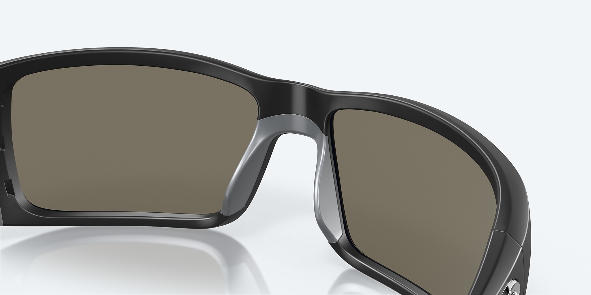 Sunglasses Costa Permit XL (63-16) with Blue Mirror lens and Matte Black frame Image 7 of 7