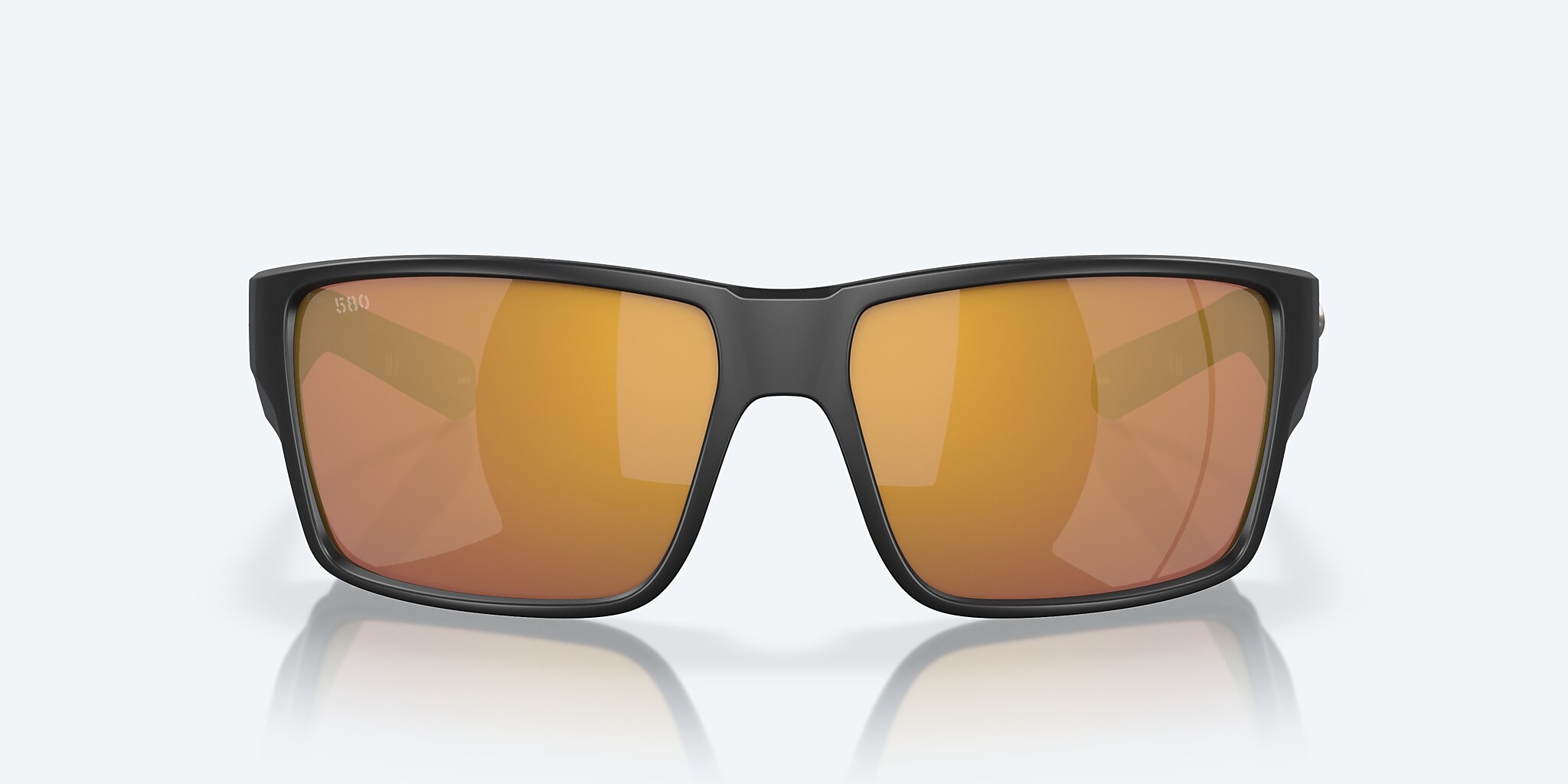 Sunglasses Costa Reefton PRO XL (63-15) with Gold Mirror lens and Matte Black frame Image 2 of 7