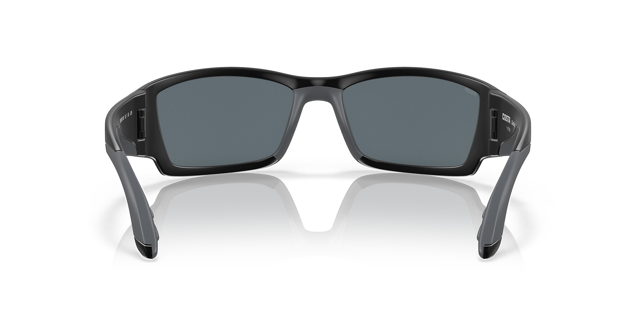 Costa Corbina L (61-18) with Blue Mirror lenses and Matte Black