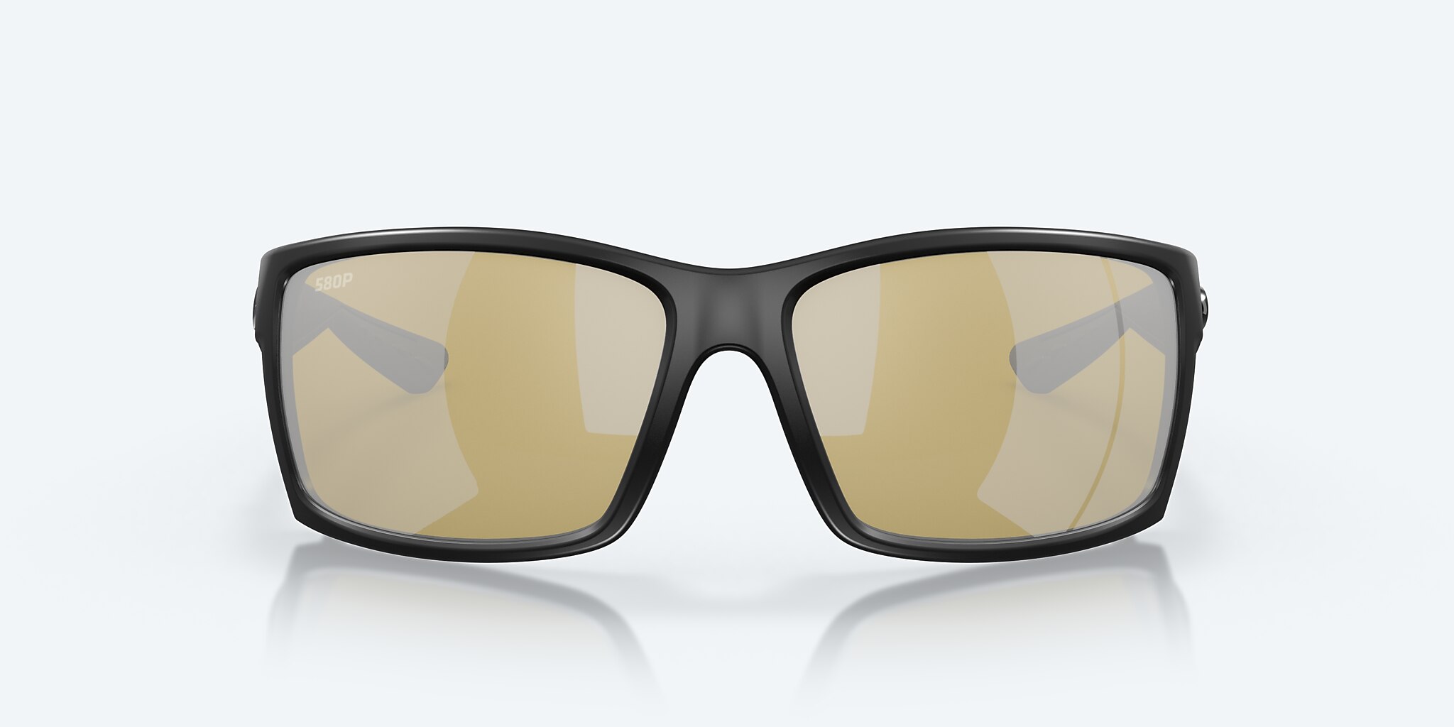 Sunglasses Costa Reefton XL (64-15) with Sunrise Silver Mirror lens and Blackout frame Image 2 of 7