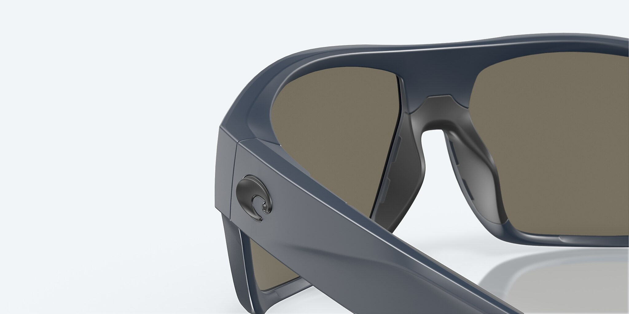 Sunglasses Costa Diego XL (62-14) with Blue Mirror lens and Midnight Blue frame Image 6 of 8