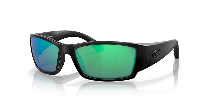 Costa Corbina L (61-18) with Green Mirror lenses and Blackout