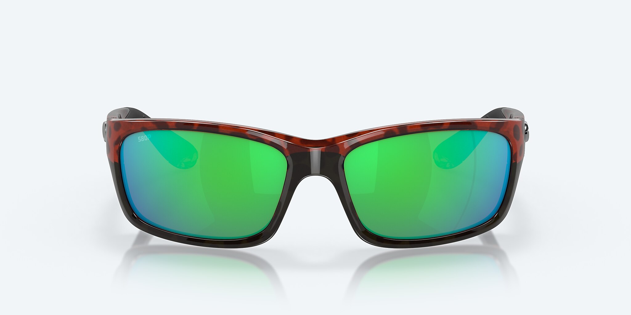 Sunglasses Costa Jose L (62-16) with Green Mirror lens and Tortoise frame Image 2 of 8
