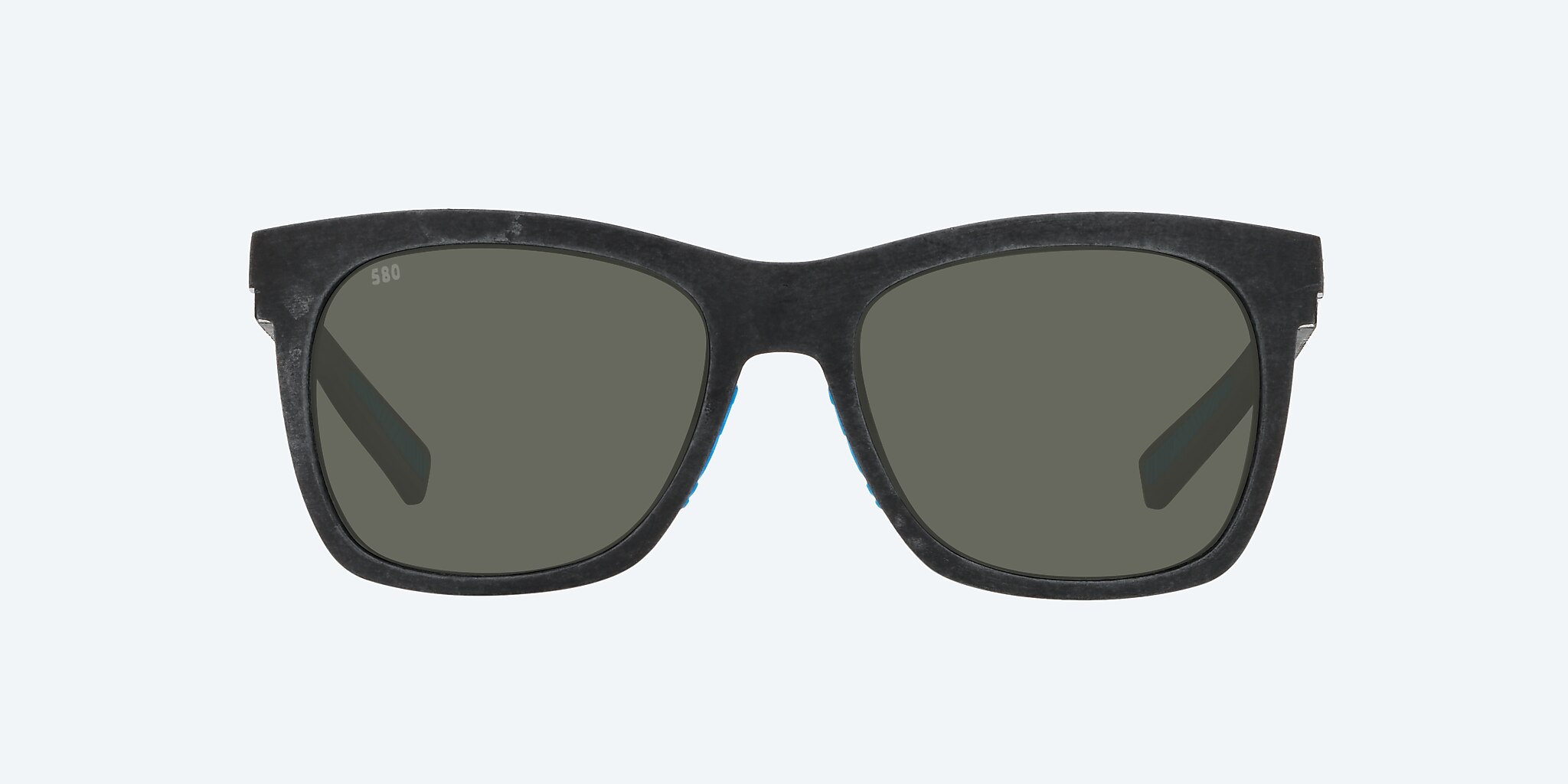 Sunglasses Costa Caldera L (55-18) with Gray lens and Net Gray With Blue Rubber frame Image 2 of 4