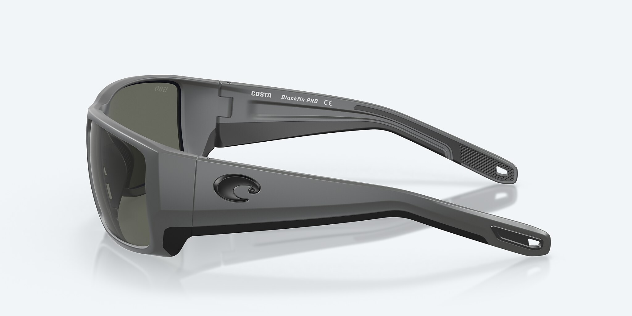 Sunglasses Costa Blackfin PRO L (60-16) with Gray lens and Matte Gray frame Image 3 of 7