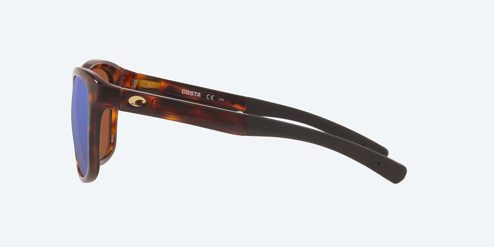 Sunglasses Costa Vela XL (56-15) with Green Mirror lens and Tortoise frame Image 3 of 4