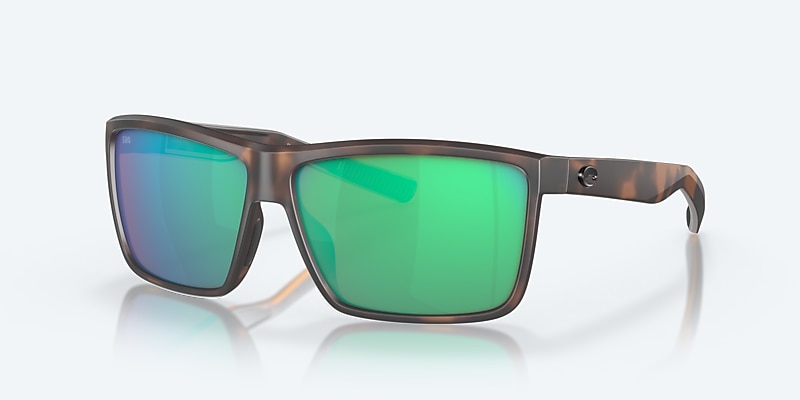 Sunglasses Costa Rinconcito M (60-12) with Green Mirror lens and Matte Tortoise frame Image 1 of 8
