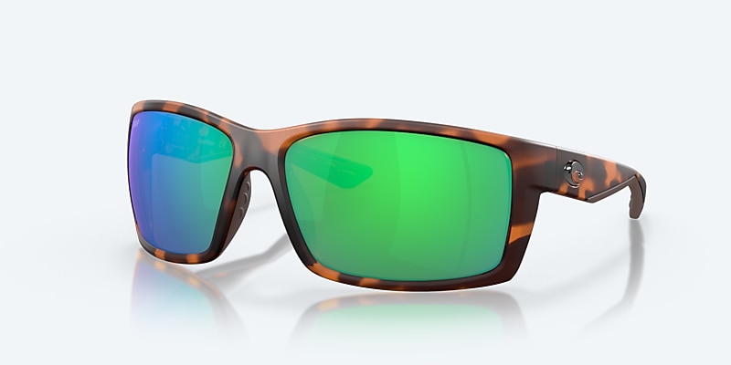 Sunglasses Costa Reefton XL (64-15) with Green Mirror lens and Retro Tortoise frame Image 1 of 7