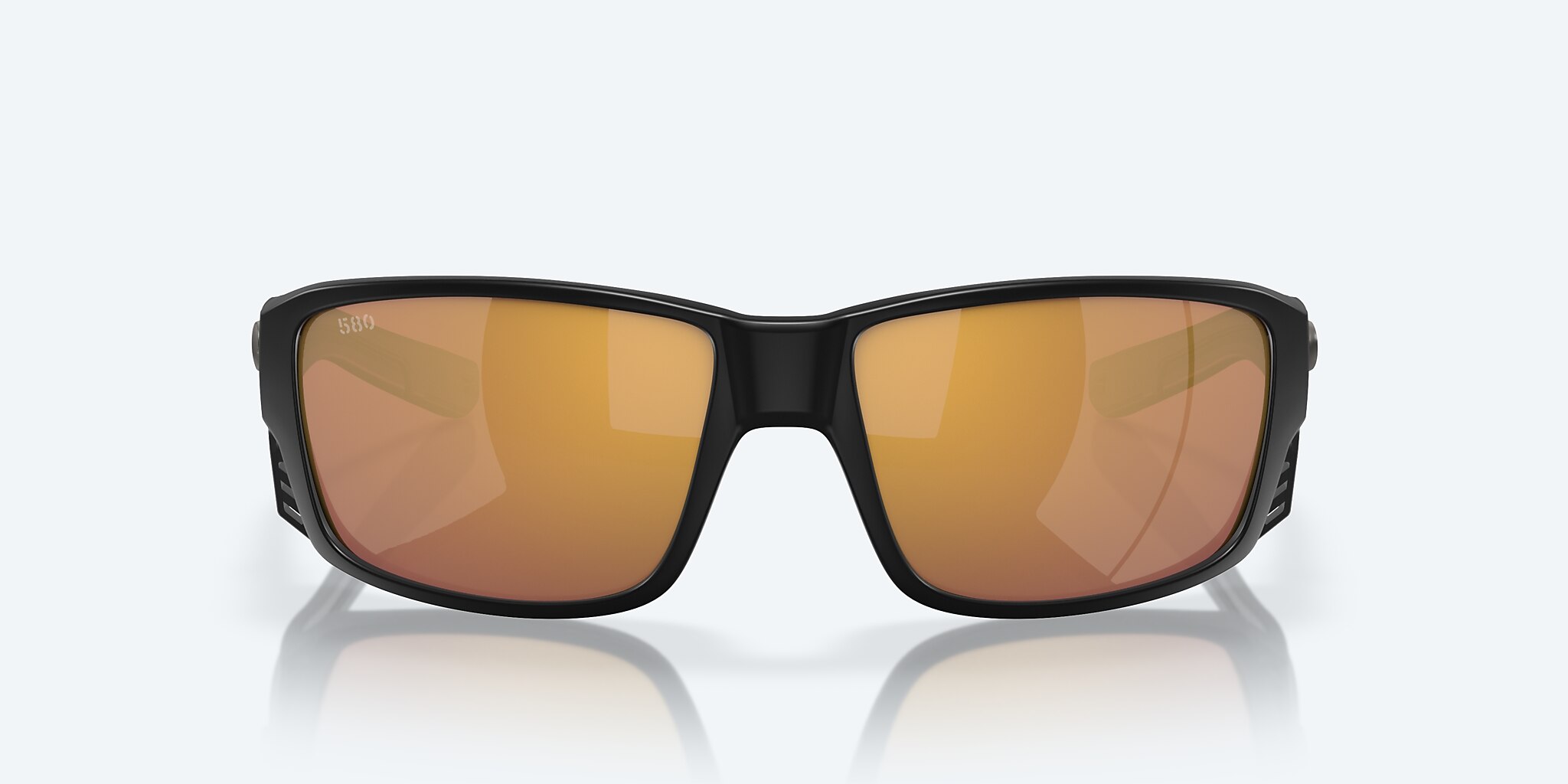 Sunglasses Costa Tuna Alley PRO L (60-16) with Gold Mirror lens and Matte Black frame Image 2 of 7