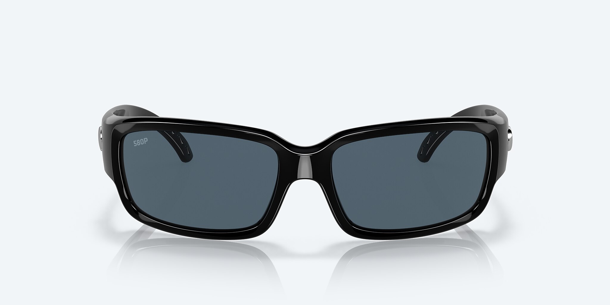 Sunglasses Costa Caballito M (59-15) with Gray lens and Shiny Black frame Image 2 of 7