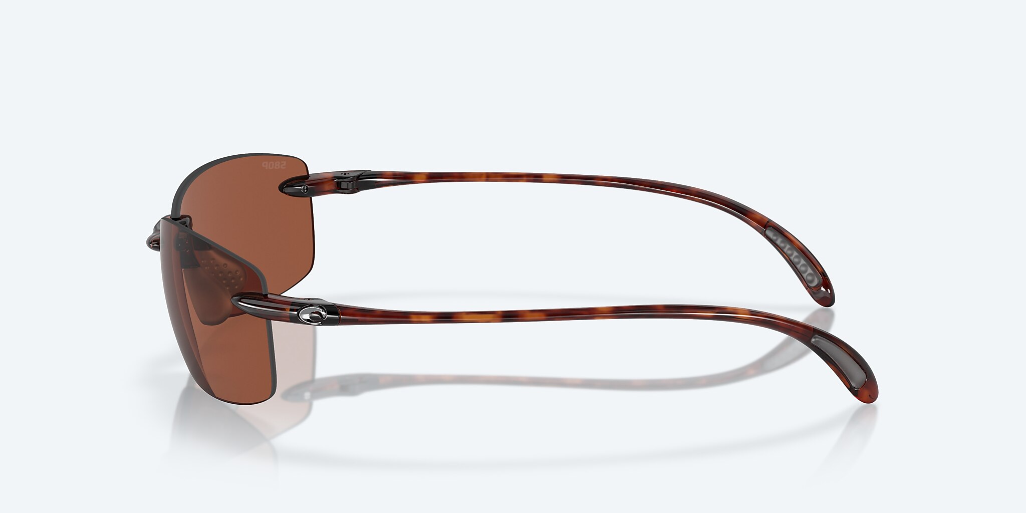Sunglasses Costa Ballast M (60-15) with Copper lens and Tortoise frame Image 3 of 7
