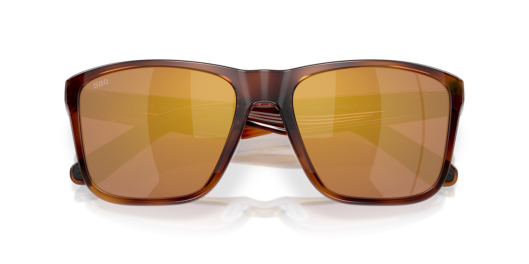 Costa Los Alijos XL (59-18) with Gold Mirror lenses and Tortoise