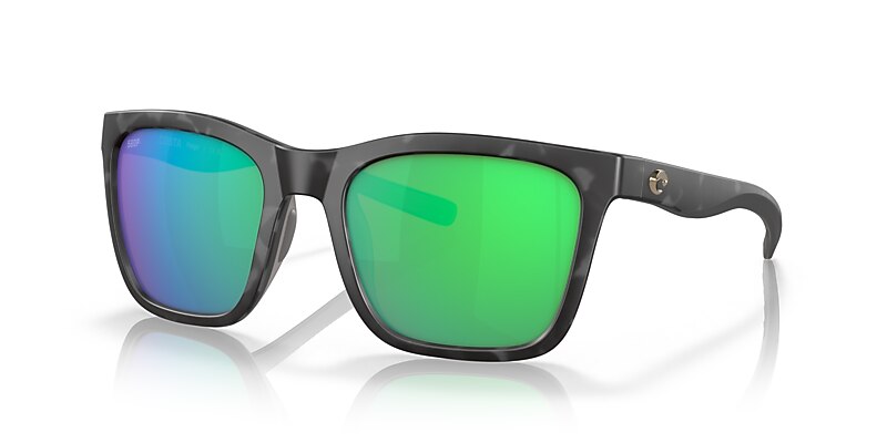Costa Panga XXL (56-20) with Green Mirror lenses and Matte Gray