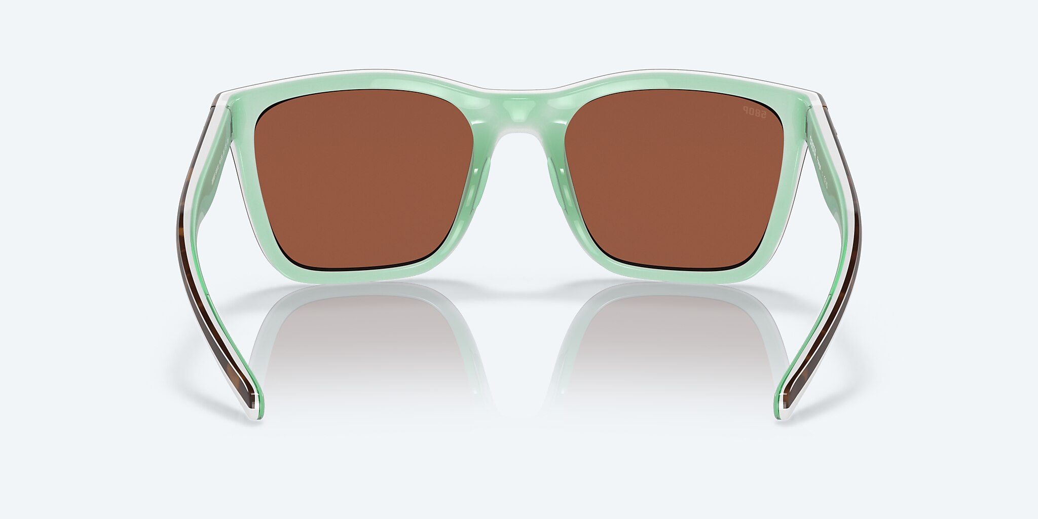 Sunglasses Costa Panga XXL (56-20) with Copper lens and Shiny Tortoise/White/Seafoam Crystal frame Image 4 of 7