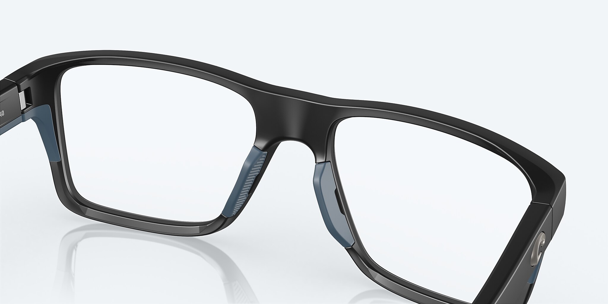 Eyeglasses Costa Ocean Ridge 420 L (56-17) with Demo Lens lens and Matte Black frame Image 7 of 7