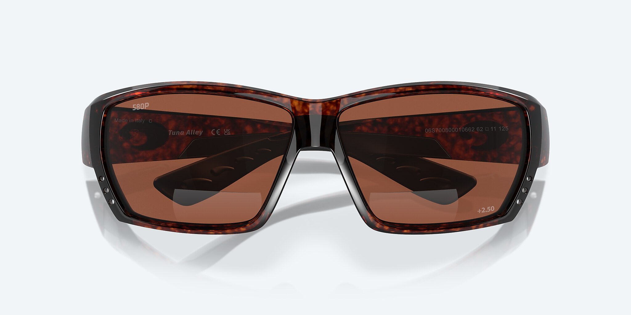 Readers Costa Tuna Alley Readers XL (62-11) with Copper lens and Tortoise frame Image 5 of 7