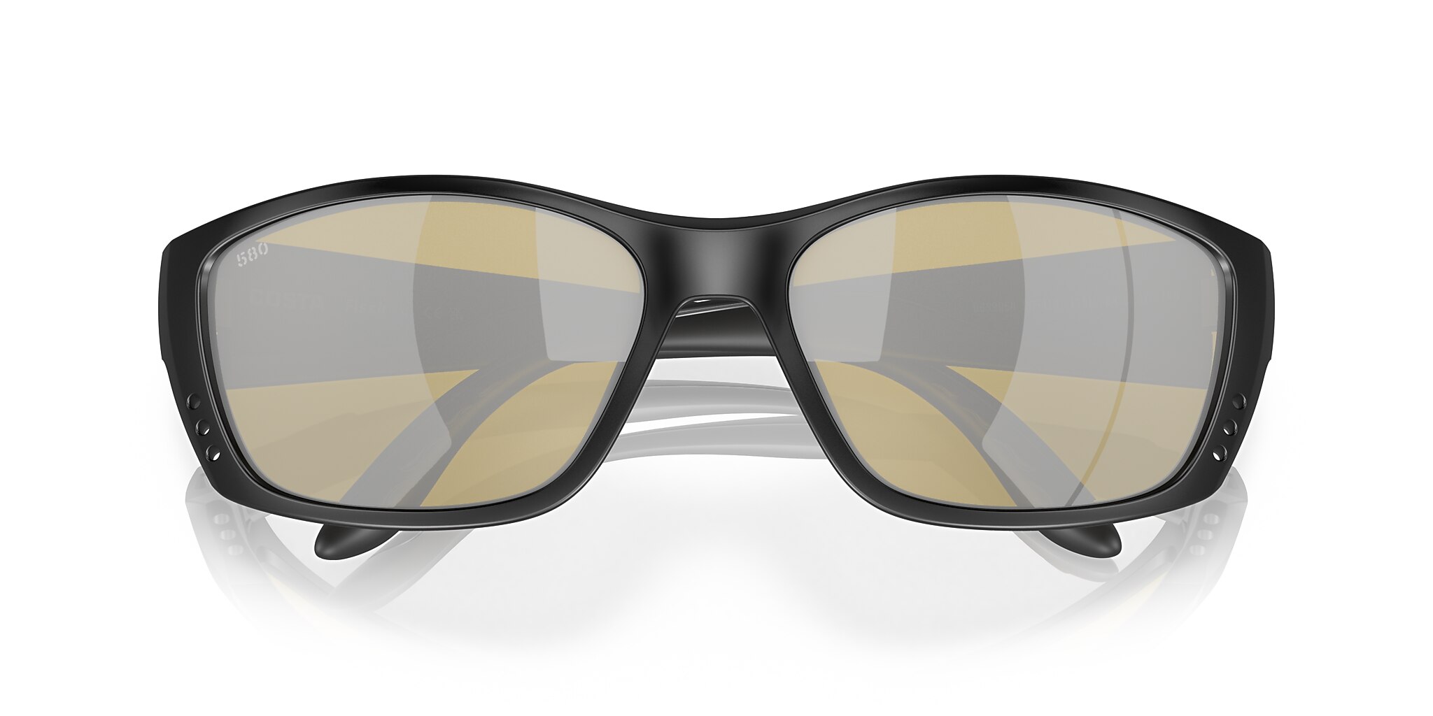 Costa Fisch XL (64-17) with Sunrise Silver Mirror lenses and