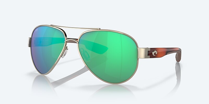 Sunglasses Costa South Point L (59-14) with Green Mirror lens and Rose Gold frame Image 1 of 7