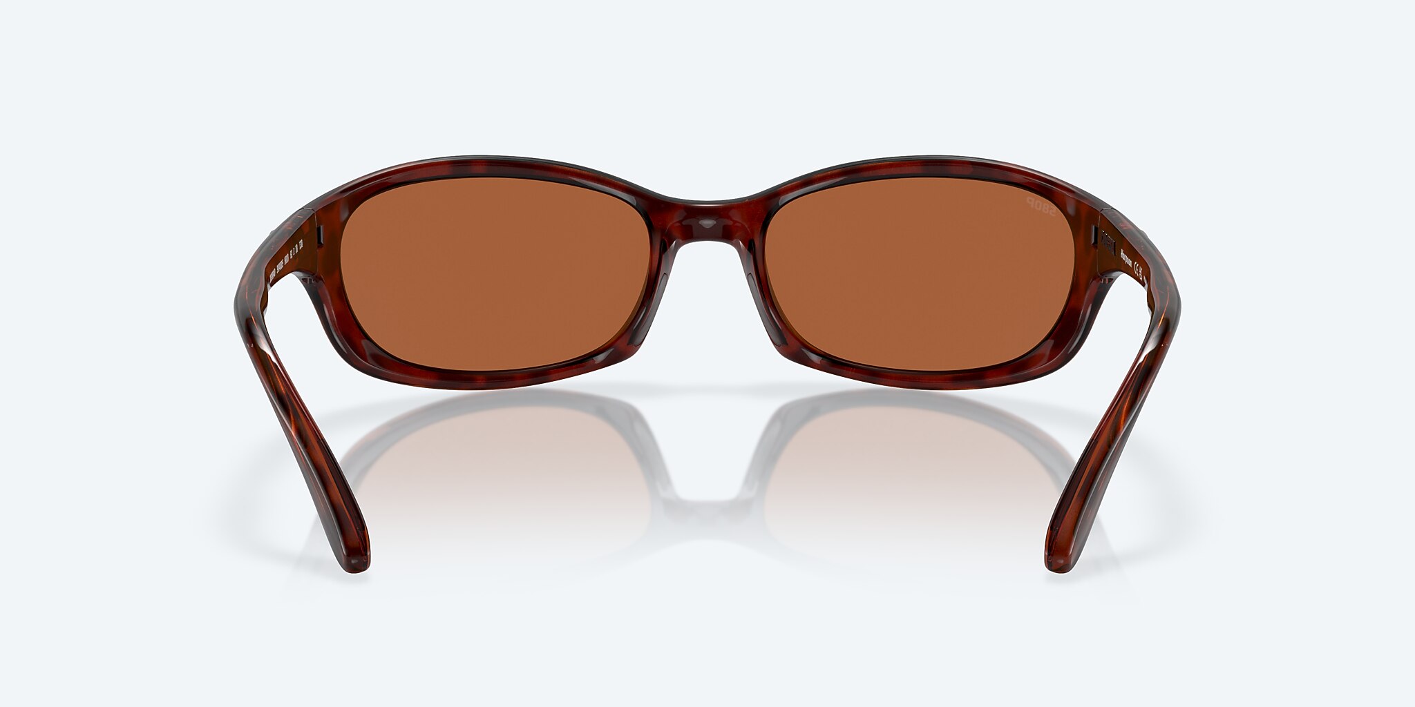 Lentes de Sol Costa Harpoon S (61-18) con Verde Espejado lente y Tipo Carey montura Imagen 4 de 7