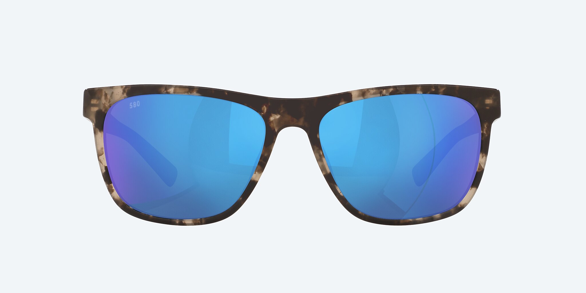 Sunglasses Costa Apalach XL (60-17) with Blue Mirror lens and Shiny Black Kelp frame Image 2 of 4