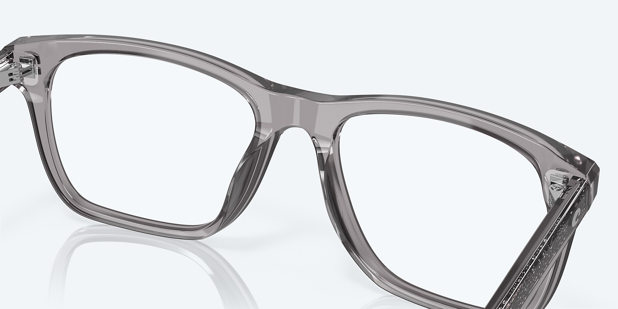 Eyeglasses Costa Mariana Trench 400 L (57-18) with Demo Lens lens and Smoke Crystal frame Image 7 of 7