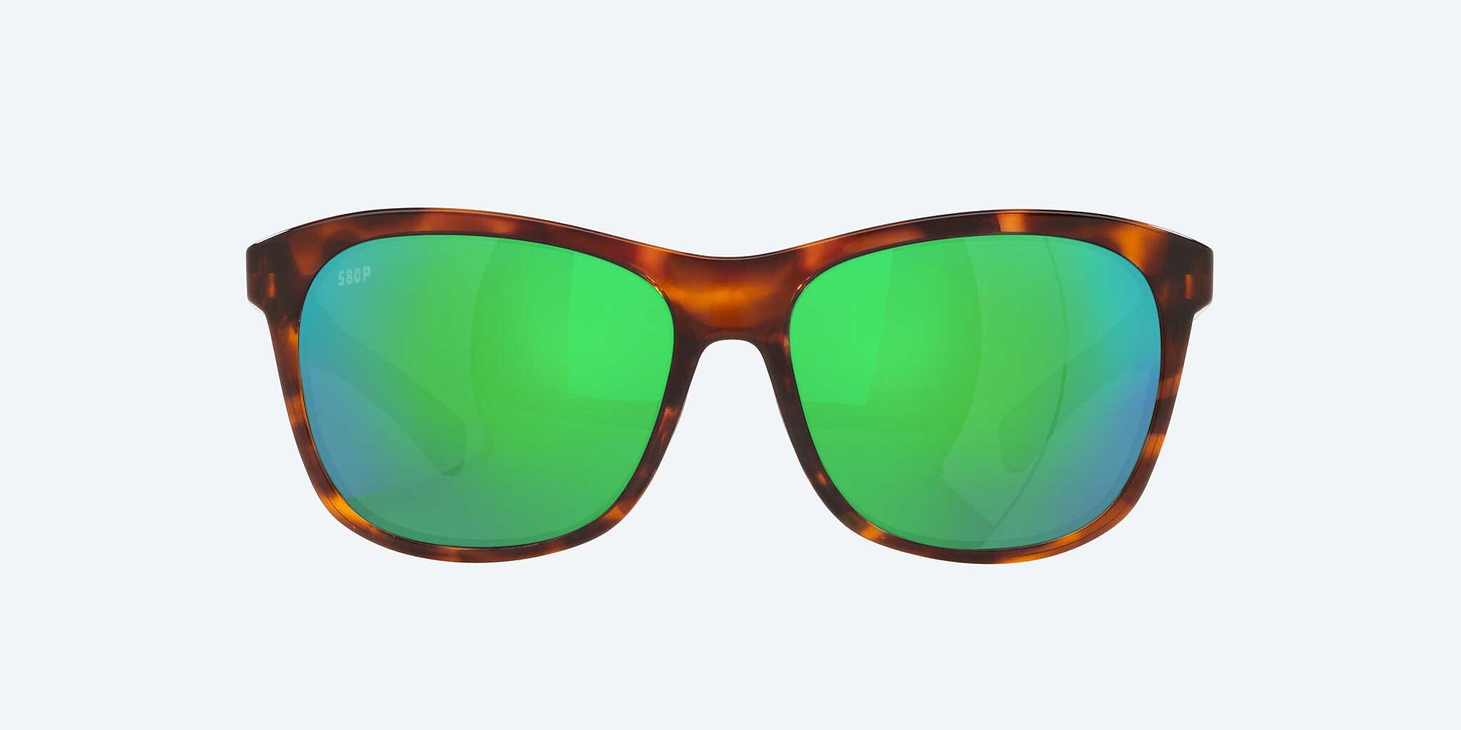 Sunglasses Costa Vela XL (56-15) with Green Mirror lens and Tortoise frame Image 2 of 4