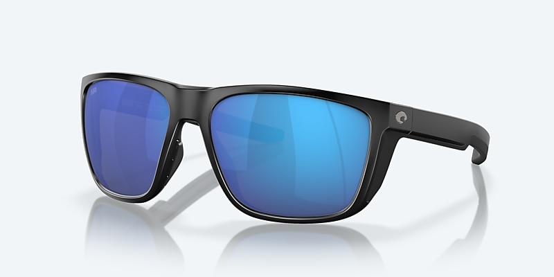 Sunglasses Costa Ferg L (59-16) with Blue Mirror lens and Matte Black frame Image 1 of 7