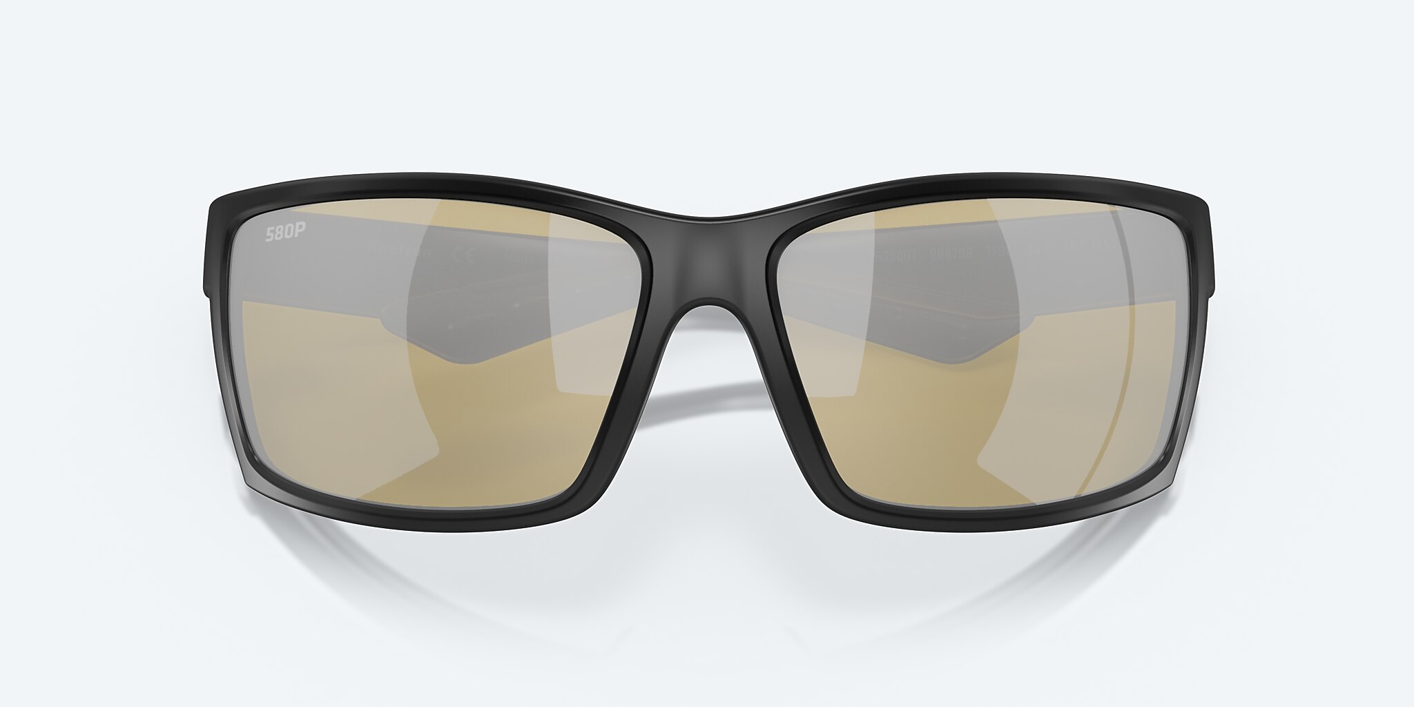 Sunglasses Costa Reefton XL (64-15) with Sunrise Silver Mirror lens and Blackout frame Image 5 of 7