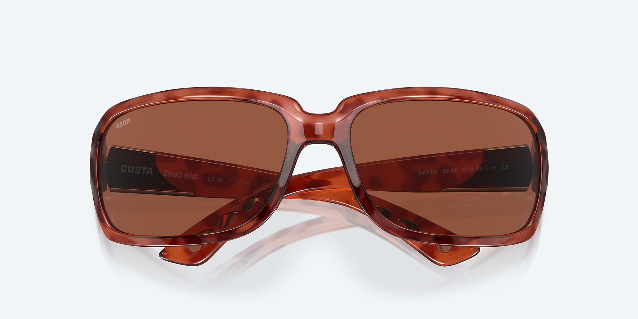 Gafas de sol Costa Isabela M (64-16) con Cobre lente y Carey montura Imagen 5 de 7