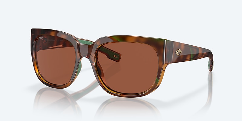 Sunglasses Costa Waterwoman M (55-18) with Copper lens and Shiny Palm Tortoise frame Image 1 of 7