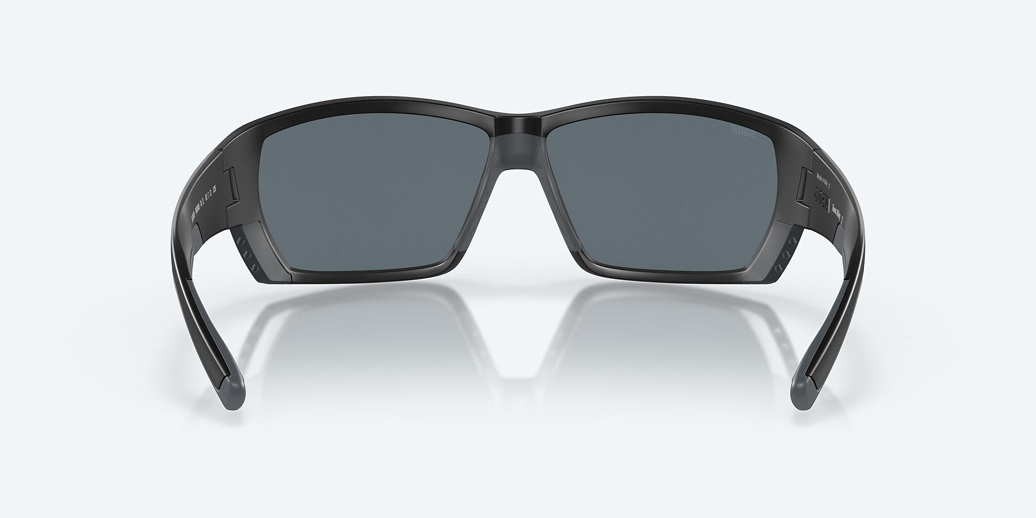 Lunettes de soleil Costa Tuna Alley XL (62-11) avec Effet miroir Bleu verre et Noir mat monture Image 4 de 7