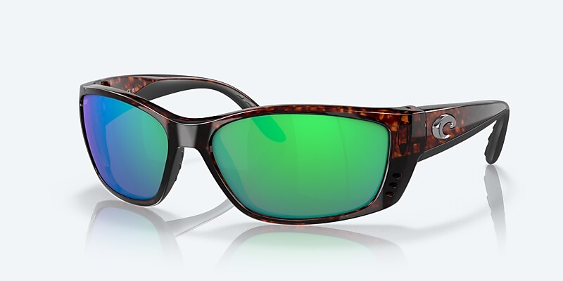 Lentes de Sol Costa Fisch XL (64-17) con Verde Espejado lente y Tipo Carey montura Imagen 1 de 7