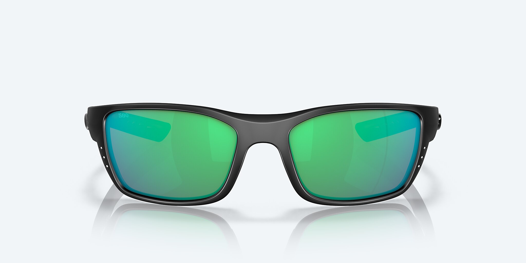Sunglasses Costa Whitetip M (58-18) with Green Mirror lens and Blackout frame Image 2 of 7
