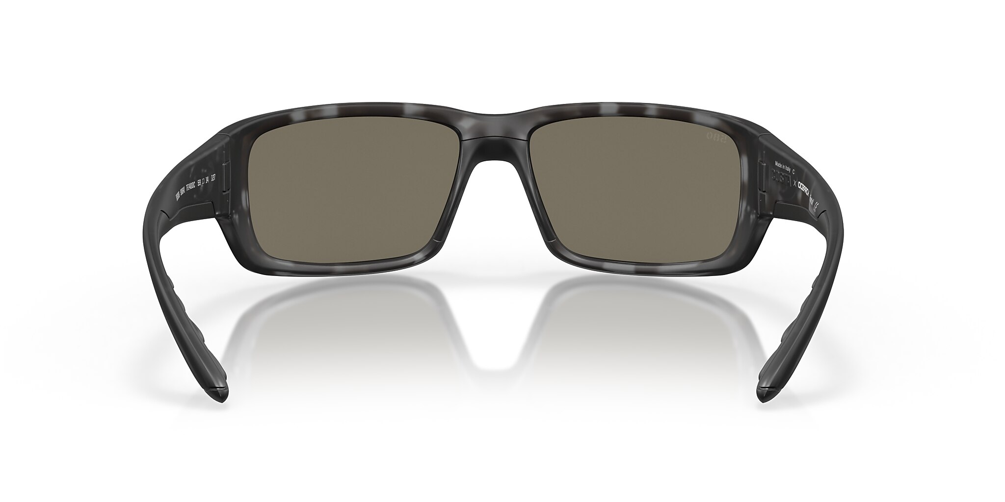 Costa Ocearch® Fantail M (59-14) with Blue Mirror lenses and Tiger