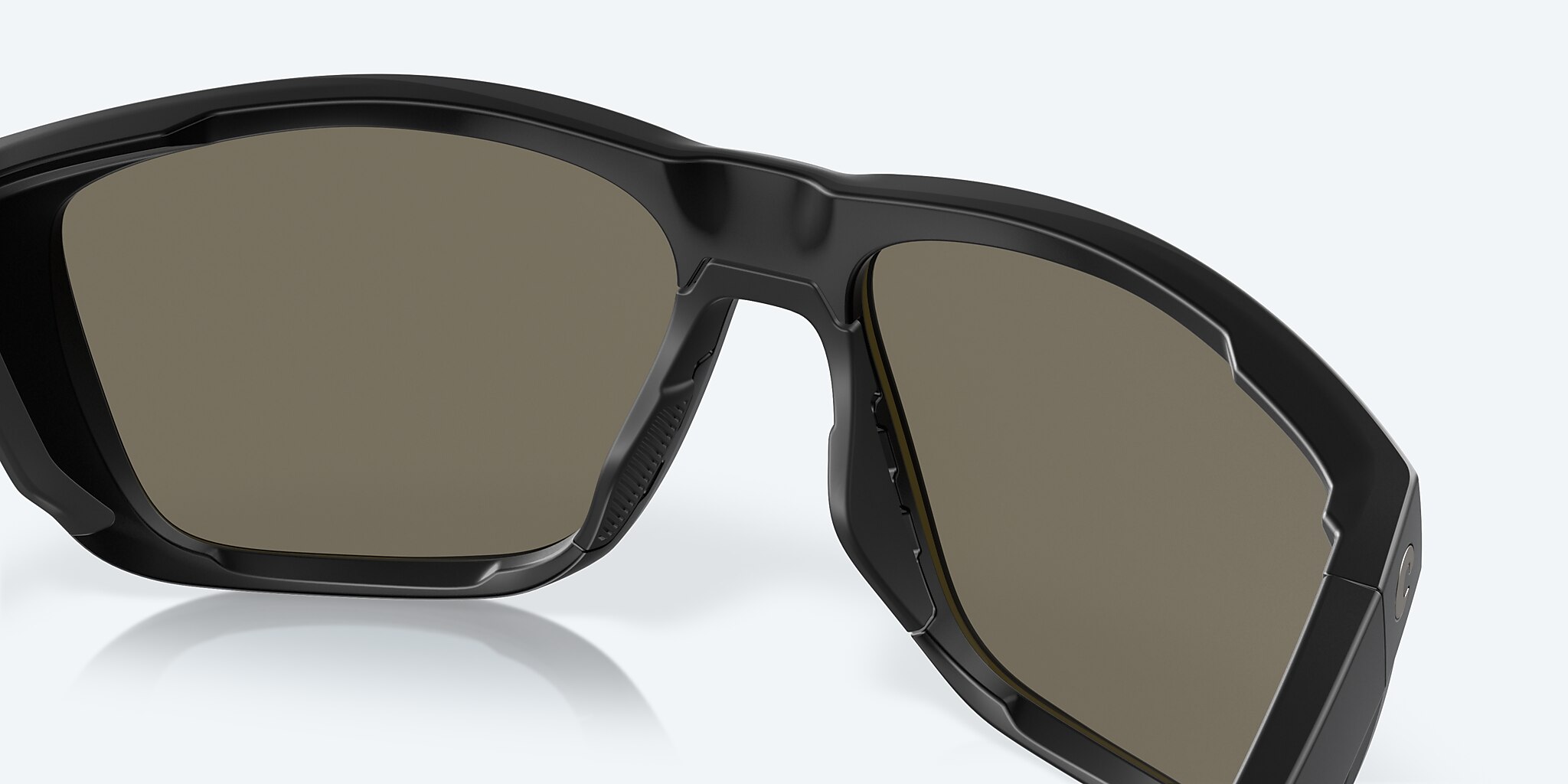 Sunglasses Costa Ferg L (59-16) with Blue Mirror lens and Matte Black frame Image 7 of 7