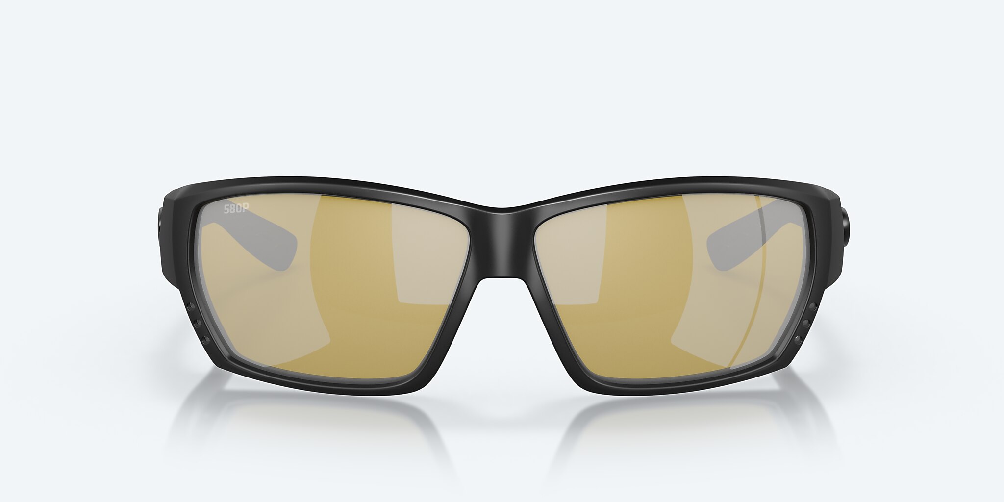 Lunettes de soleil Costa Tuna Alley XL (62-11) avec Aube argentée verre et Noir monture Image 2 de 7