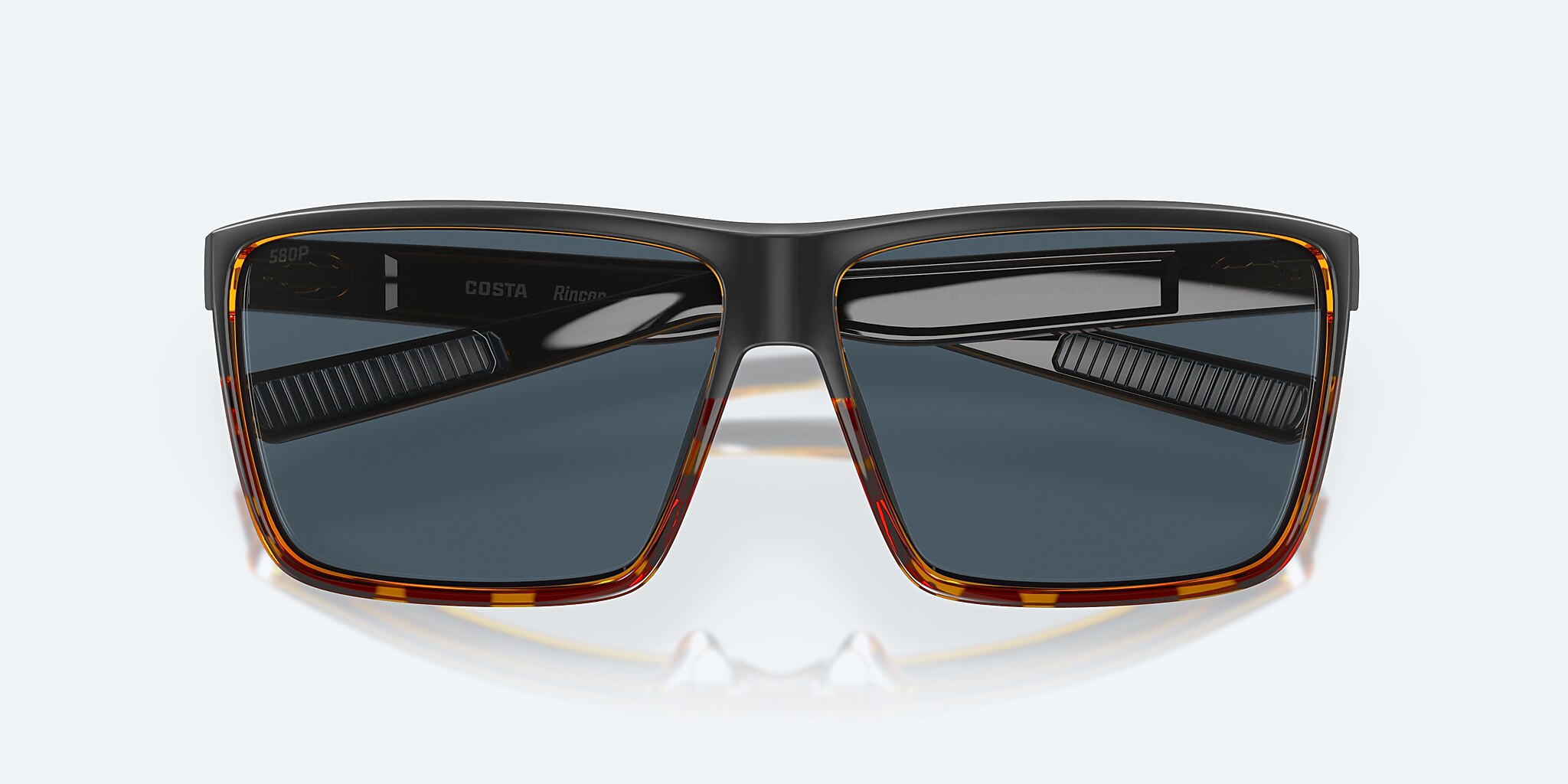 Sunglasses Costa Rincon L (63-11) with Gray lens and Black/Shiny Tortoise frame Image 5 of 7