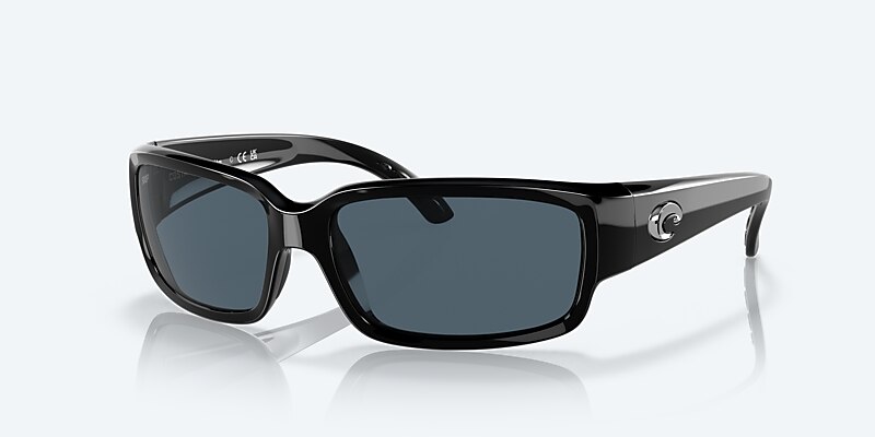 Sunglasses Costa Caballito M (59-15) with Gray lens and Shiny Black frame Image 1 of 7