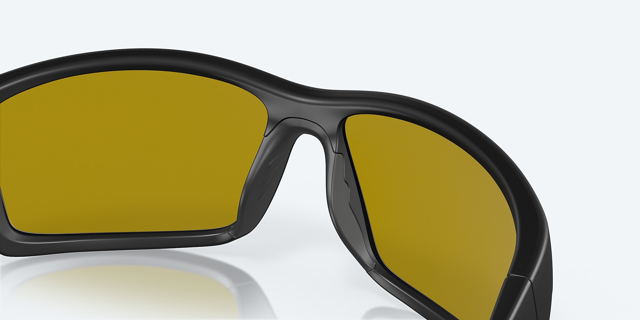 Sunglasses Costa Reefton XL (64-15) with Sunrise Silver Mirror lens and Blackout frame Image 7 of 7