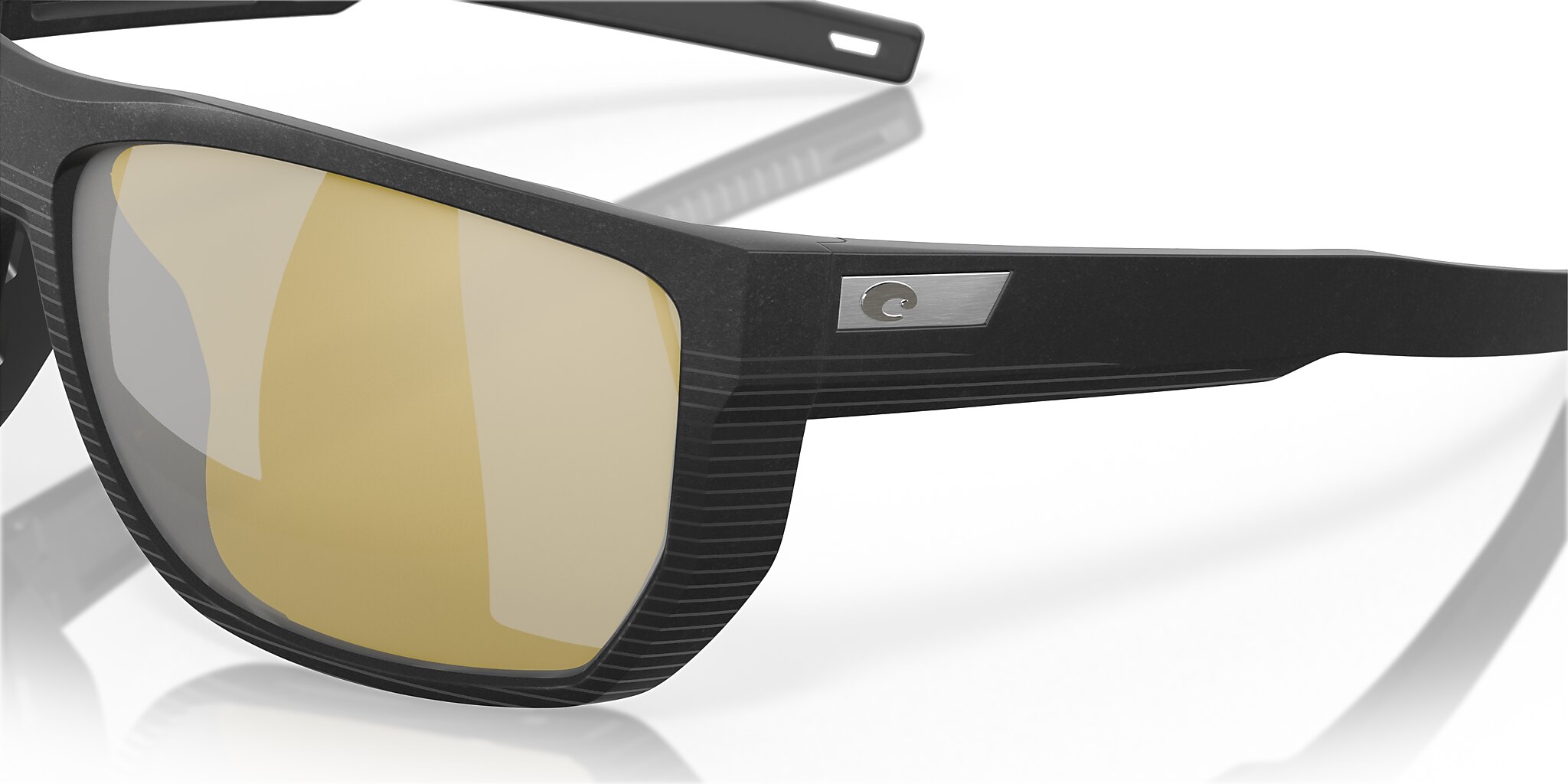 Costa Santiago L (63-16) with Sunrise Silver Mirror lenses and Net