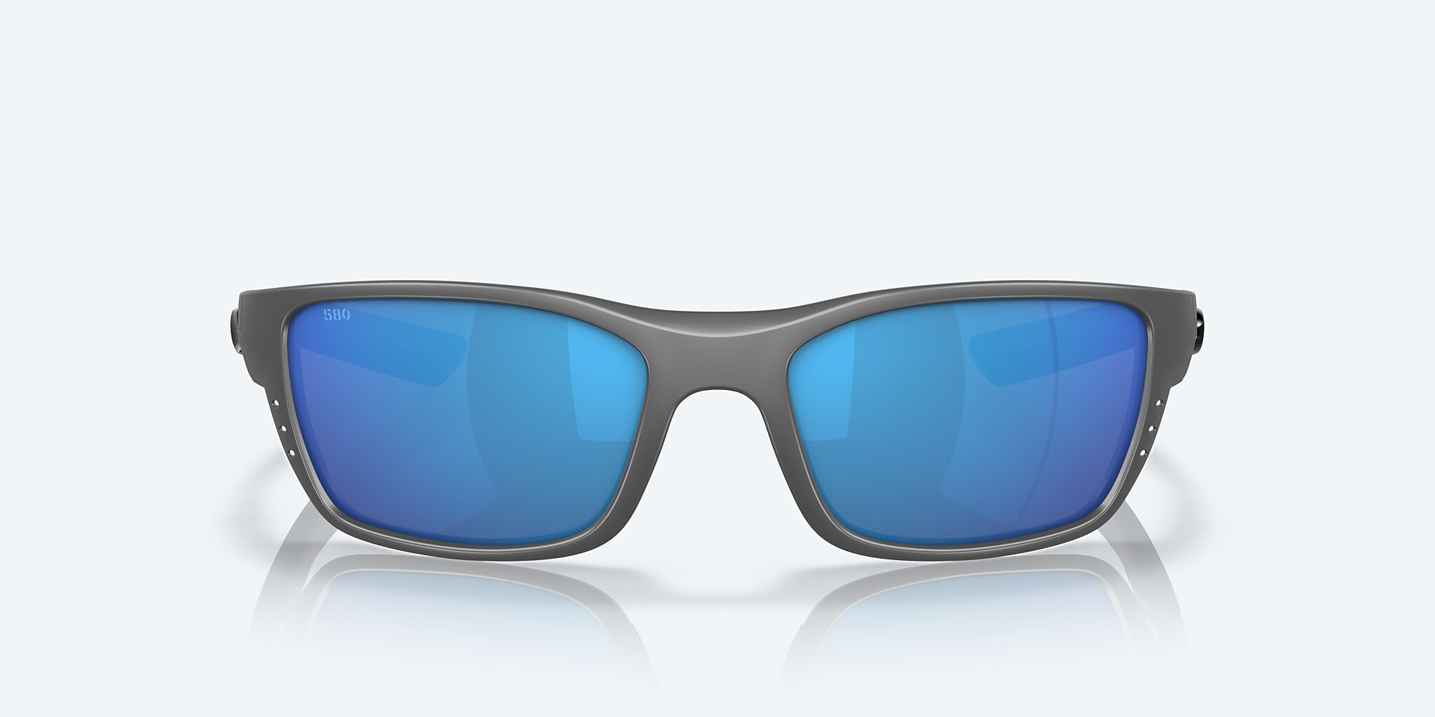 Lunettes de soleil Costa Whitetip M (58-18) avec Effet miroir Bleu verre et Gris mat monture Image 2 de 7