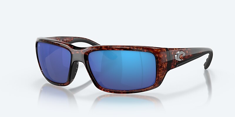 Sunglasses Costa Fantail M (59-14) with Blue Mirror lens and Tortoise frame Image 1 of 7