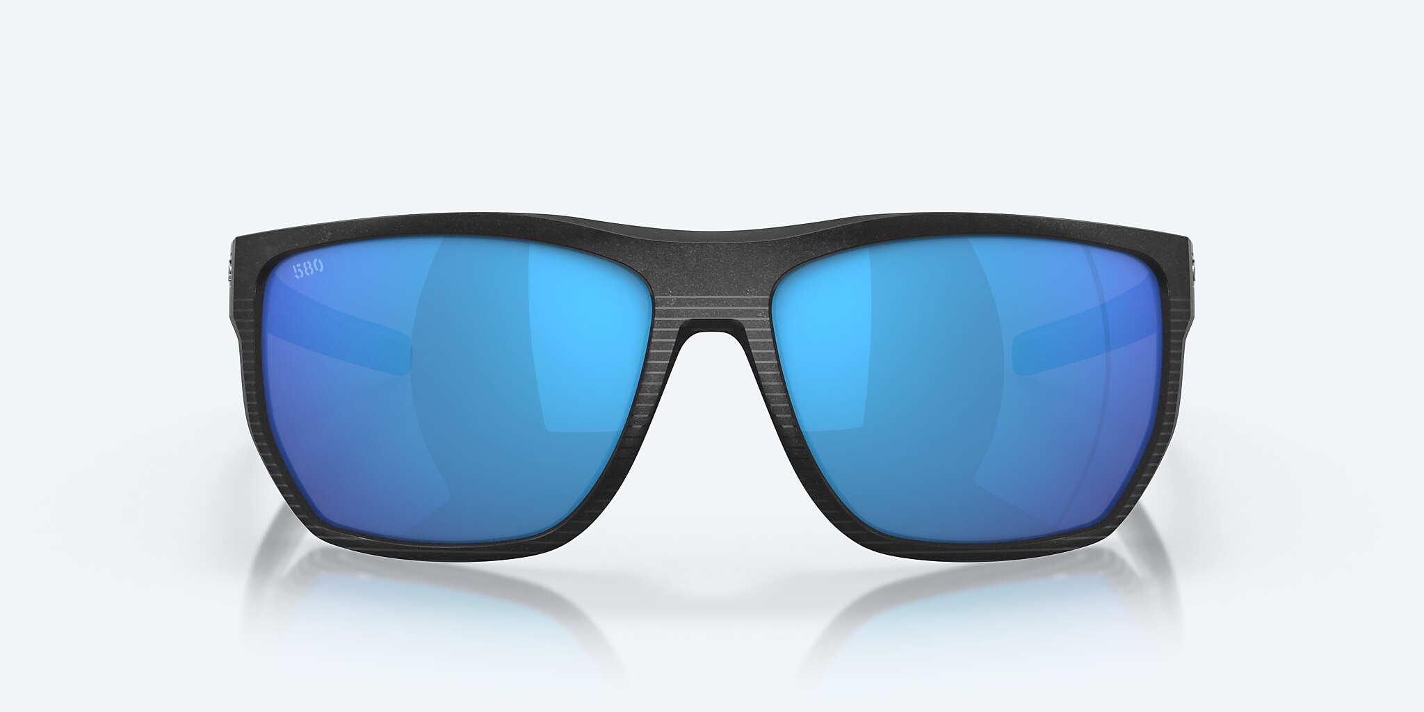 Sunglasses Costa Santiago L (63-16) with Blue Mirror lens and Net Black frame Image 2 of 7